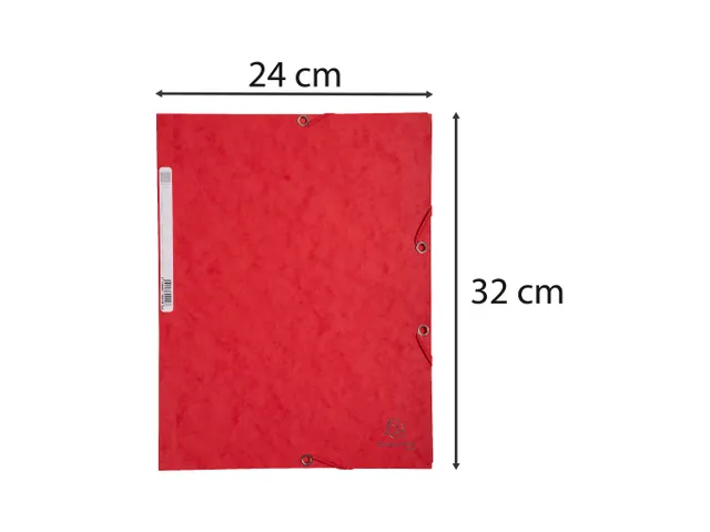 Elastomap Nature Future A4, 400 g/m², rood karton