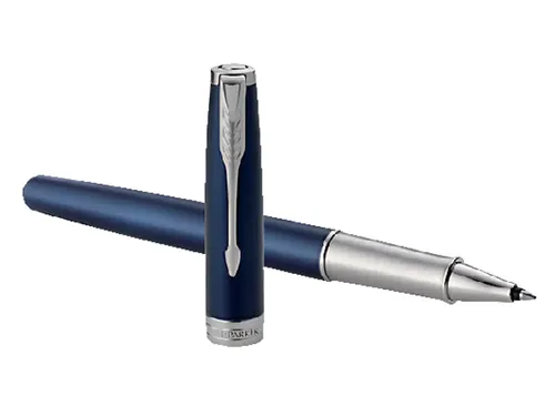 Rollerpen Parker Sonnet Blue Lacquer CT Finish Fijn