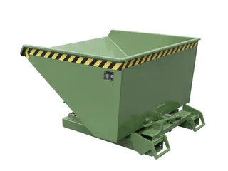 kiepbak,HxLxB 1125x1920x1095mm,1,2m³,draagverm. 1500kg,RAL6011 - 1