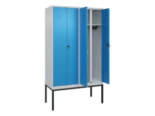 locker voor scheiding van kleding,HxBxD 2120x1200x500mm,4vak - 2
