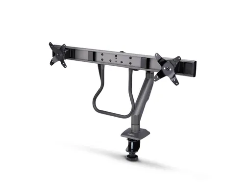 Desk Mount Dual Monitor Arm Tot 27 Inch Crossbar