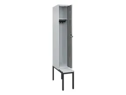 locker met bank,HxBxD 2120x300x815mm,1vak,vak B 300mm,draaigrendel
