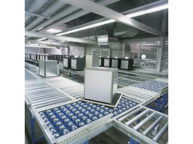 Stalen Rollenbaan Baan Bxl 0.3x1.0m Asafstand 78mm