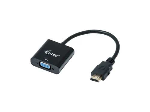 i-tec HDMI2VGAADA, 0,15 m, HDMI, VGA, Mannelijk, Vrouwelijk, 1920 x 10