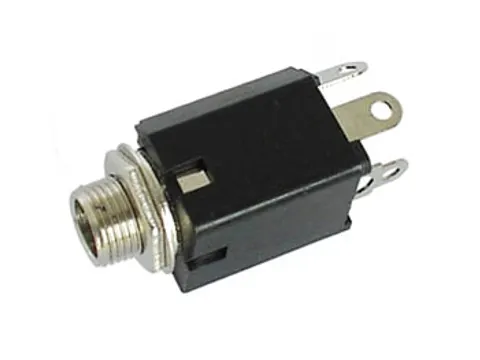 Vrouwelijke 6.35mm Mono Jack - Met Schakelaar