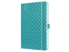 Weekagenda Flair A5 2027 (NL/FR/EN/DU) Aqua Green Hardcover