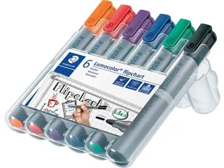 Staedtler Merkstift Lumocolor 6 Stuks - 3