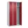locker voor scheiding van kleding,HxBxD 1850x900x500mm,3vak