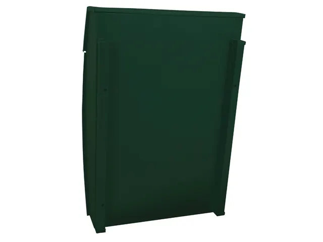 Wandbrievenbus Geronan Groen Staal