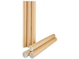 Verzendkoker Rond 635x60mm Bruin 25 Stuks