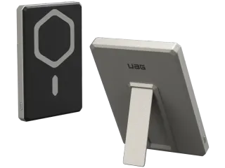 Ultra Slim MagSafe Powerbank 20W met Standaard 5.000mAh Titanium - 1