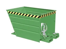 kiepbak,HxLxB 730x1370x800mm,0,55m³,draagverm. 750kg,RAL6011