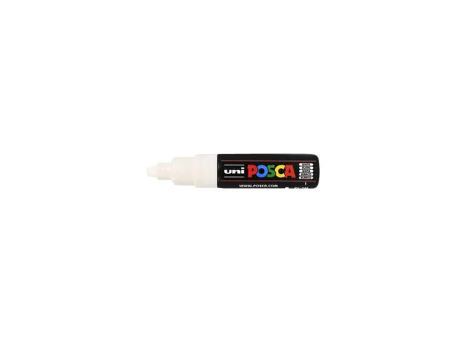 Verfstift Posca PC7M Brede Punt 4,5-5,5mm Wit