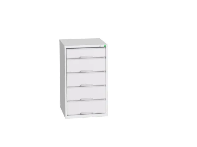 ladekast HxBxD 900x525x550mm 5laden romp RAL7035 front RAL7035