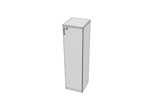 kantoorkast,HxBxD 1545x400x445mm,Bl-wit