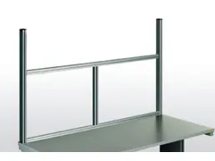 frame,v. montagetafel,HxB 500x1800mm,aluminium