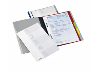 Organisatiemap Durable Divisoflex A4 blauw - 7