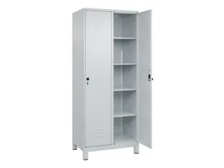 wasgoedverdeelkast,HxBxD 1950x800x500mm,vak B 400mm,draaigrendel - 2