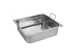 Caterchef Gastronorm bak RVS met greep 2/3 GN 100mm
