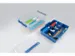 Q-line opbergbox 15L met bakje transparant blauw - 40x30x18cm