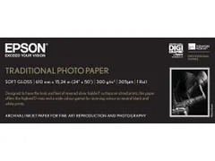 Traditional Photo Paper, 24 inch x 15 m