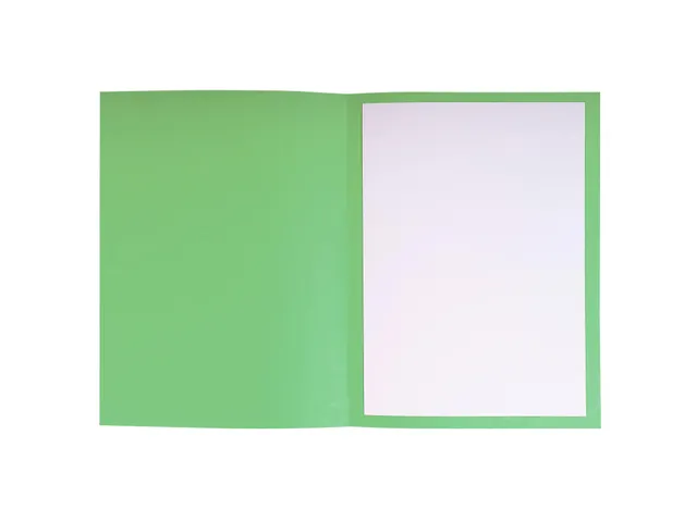 Pleidooimappen Voor/Tegen Versterkt Karton 25x32cm Groen