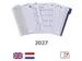 Agendavulling 2027 Kalpa Pocket jaardoos 7dagen/2pagina'