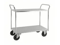 etagewagen,draagverm. 400kg,2etage(s),laadvl. LxB 940x440mm,staaletage