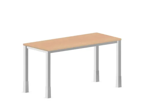 In hoogte verstelbaar bureau,HxBxD 720-840x1400x600mm,NE-esdoorn