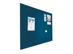 Prikbord Paneel Float Bulletin 120x180cm Blauw frameloos