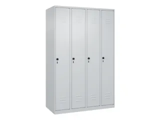 locker voor scheiding van kleding,HxBxD 1850x1200x500mm,4vak - 1