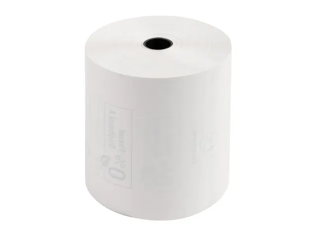 Bobine pour tickets de caisse 80x70m - 72m - 1 pli thermique 48m2 sans