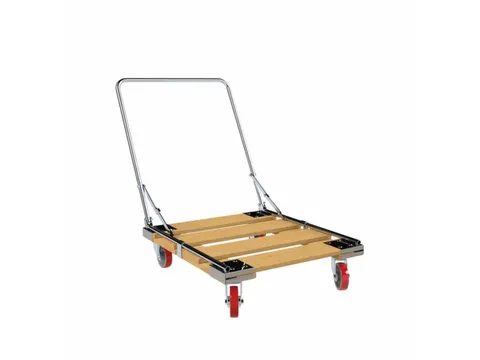 laadbord,draagverm. 500kg,LxB 660x815mm,duwbeugel