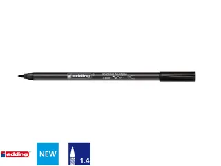 Brushpen edding 4200 porselein zwart - 2