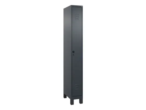 locker,HxBxD 1950x250x500mm,1vak,vak B 250mm,draaigrendel,voeten
