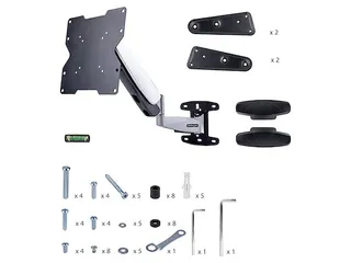 Muurbeugel Full Motion TV 23-55 Inch Zwart - 10