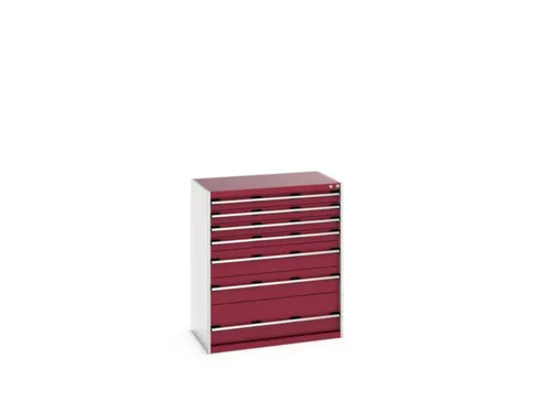 ladekast HxBxD 1200x1050x650mm 7laden RAL7035 front RAL3004