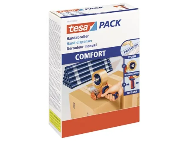 Tesa Afroller Voor Verpakkingsplakband Comfort
