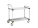 chariot à étagères ESD,ESD,force 150kg,2xpanneau en acier