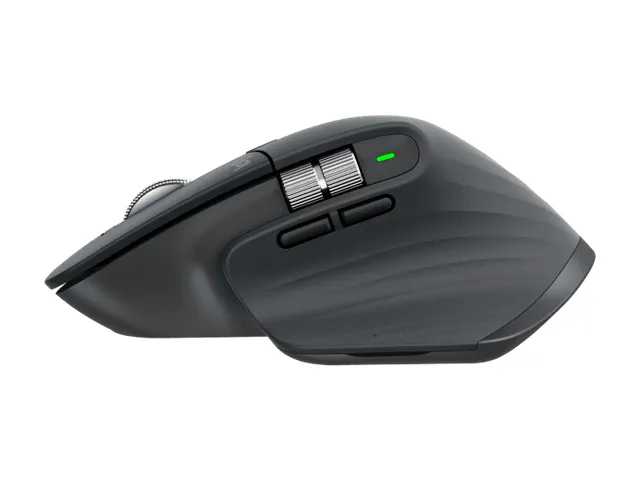 Logitech MX Master 3S draadloze muis Ergonomisch Zwart