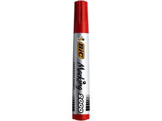 Viltstift Bic 2000 ecolutions rond large rood - 5