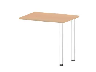 aanbouwtafel,i.h.v.,HxBxD 720-840x800x600mm,NE-esdoorn - 1