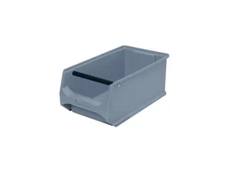 Zichtbak Grip 150x200x350mm Pp Met Draaggreep Grijs - 2