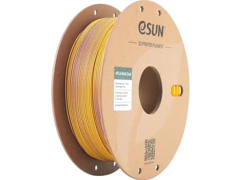 eSUN 3D printer Filament ePLA-Matte Dual 1,75 mm Paars/Geel 1kg