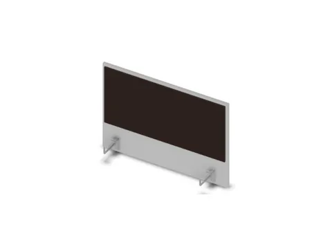 opzetpaneel bureau aanbouw zijkant MP-lichtgrijs BN2036-bruin 800mm