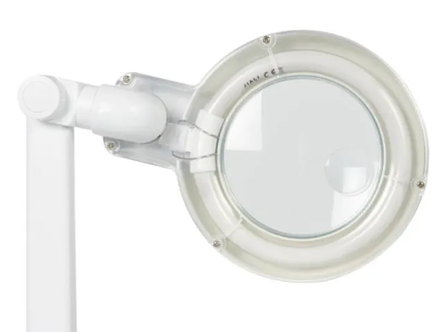 Loeplamp Met Vergrootglas Dioptrie 3 + 12 - 12W - Wit