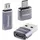 7600913 INTENSO USB MIX 480 Adapter 3 stuks USB-A USB-C USB 2.0