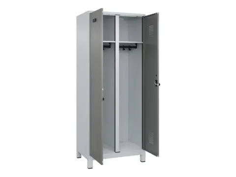 locker voor scheiding van kleding,HxBxD 1950x800x500mm,2vak