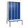 Z-garderobekast,HxBxD 2120x1200x815mm,8vak,vak B 300mm,draaigrendel