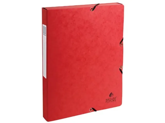 elastobox Exabox rood A4 rug van 25mm karton
